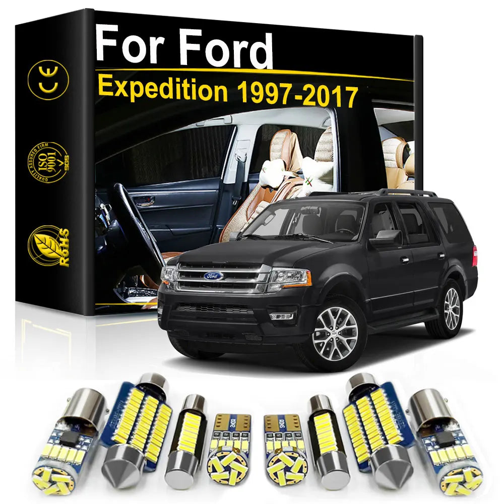LED Interior Light Kit for Ford Expedition - Canbus Error-Free Bulbs | AUTOKITSHOP