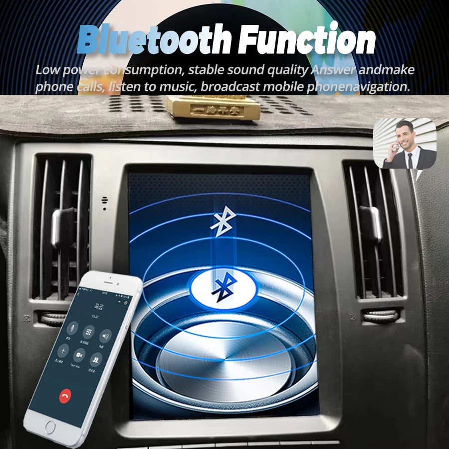 For Infiniti FX FX35 FX45 2000 - 2012 Android Car Radio Carplay Auto Multimedia Video Play | AUTOKITSHOP