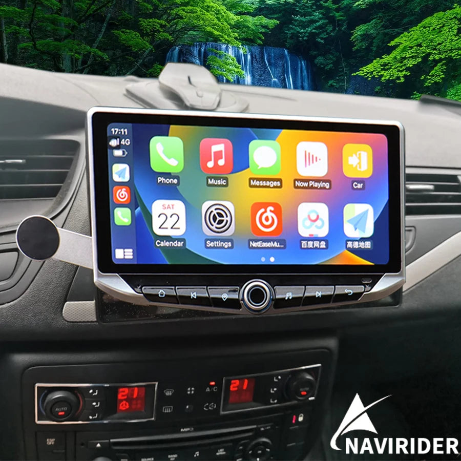 10.88inch Android 14 Screen For Citroen C5 2009 - 2017 Type-C Charging Mobile holder GPS M