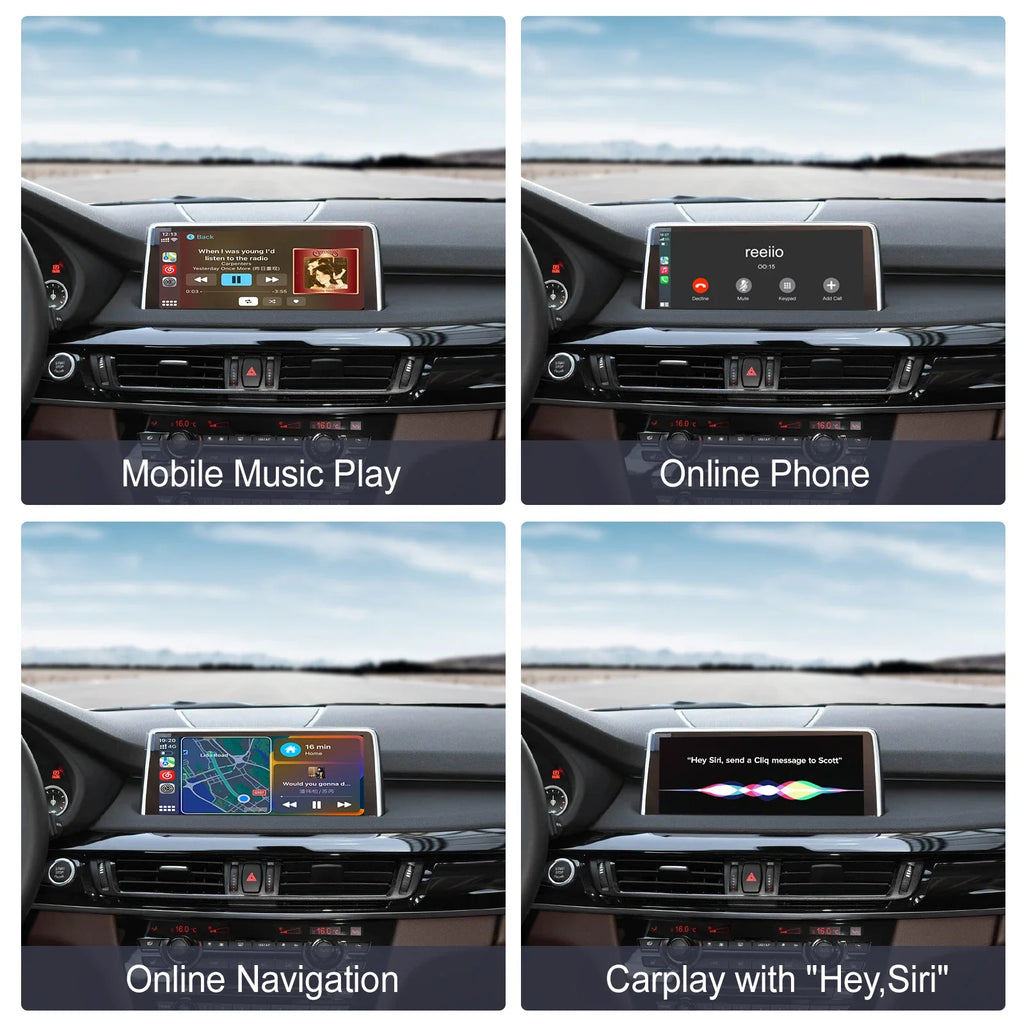 Wireless CarPlay Android Auto for BMW 1 2 3 4 5 Series F20 F21 F30 F31 F32 F33 F34 F35 F10
