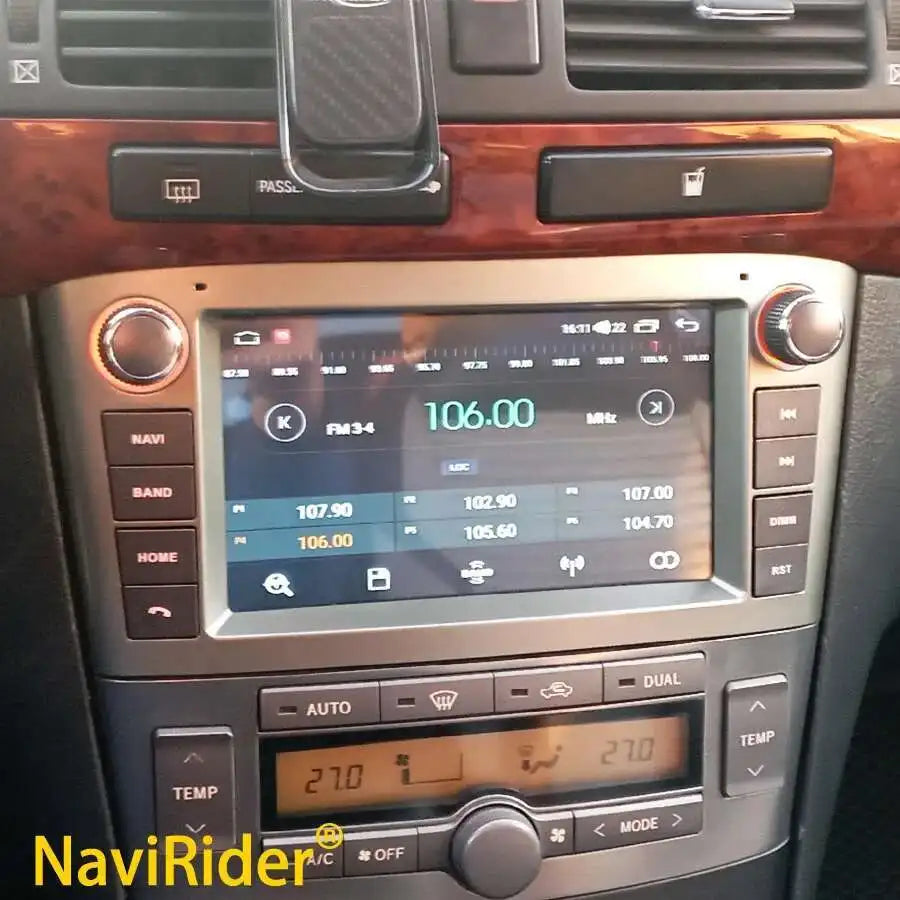 For Toyota AVENSIS 2007 2006 2005 128GB 2Din Android 15 Car Radio Stereo Screen GPS CarPla