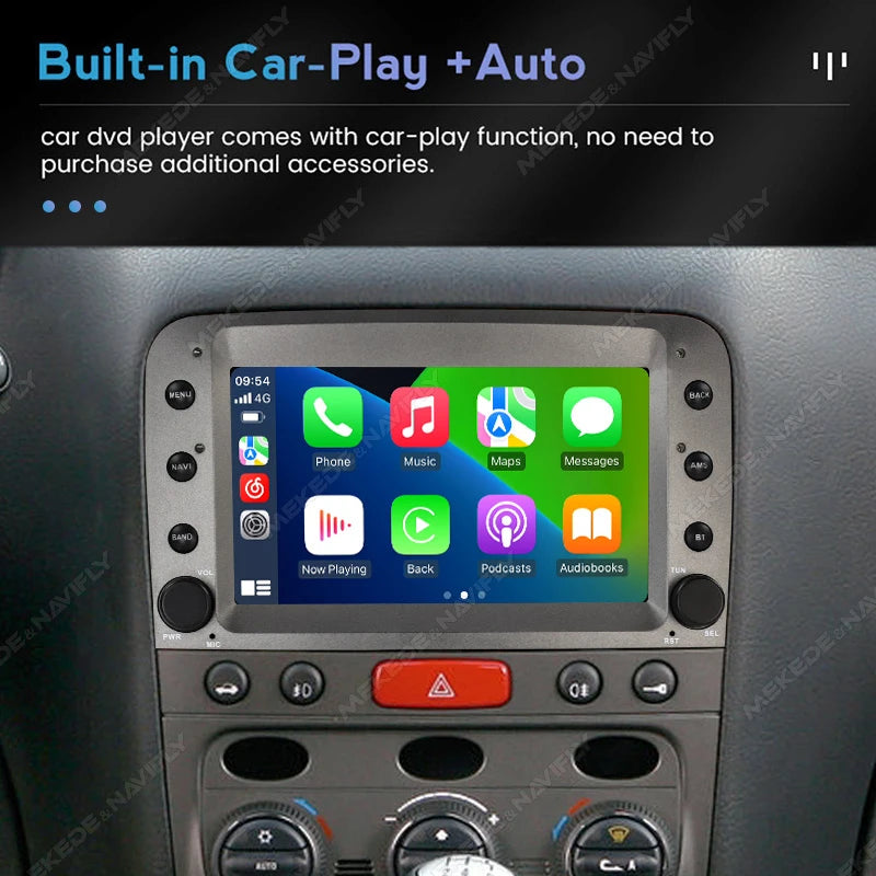 Android 15 Car Radio for Alfa Romeo 147 GT 937 2005-2014 Carplay Android Auto GPS Navigati | AUTOKITSHOP