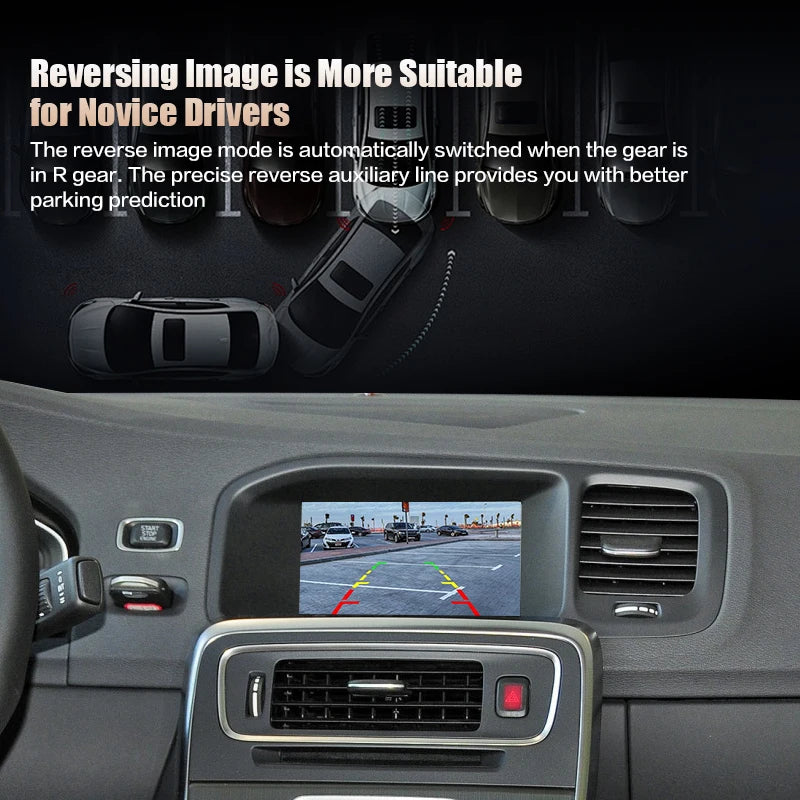 CVBS AHD 1080P Car Rear View Backup Camera For Volvo V60 S40 S60 C30 C70 XC70 XC60 XC90 S8