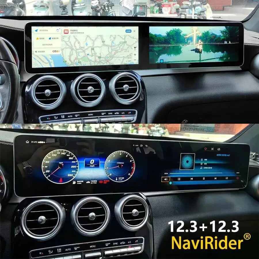 RGB - Ambient Light - for Mercedes GLC 2016-2022 - Car Interior Lighting