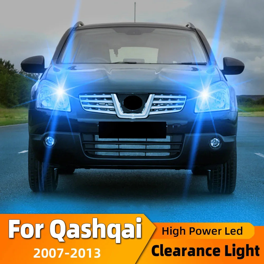 2-Piece LED Interior Light Kit for Nissan Qashqai J10 Accessories - Canbus Error-Free Bulbs | AUTOKITSHOP
