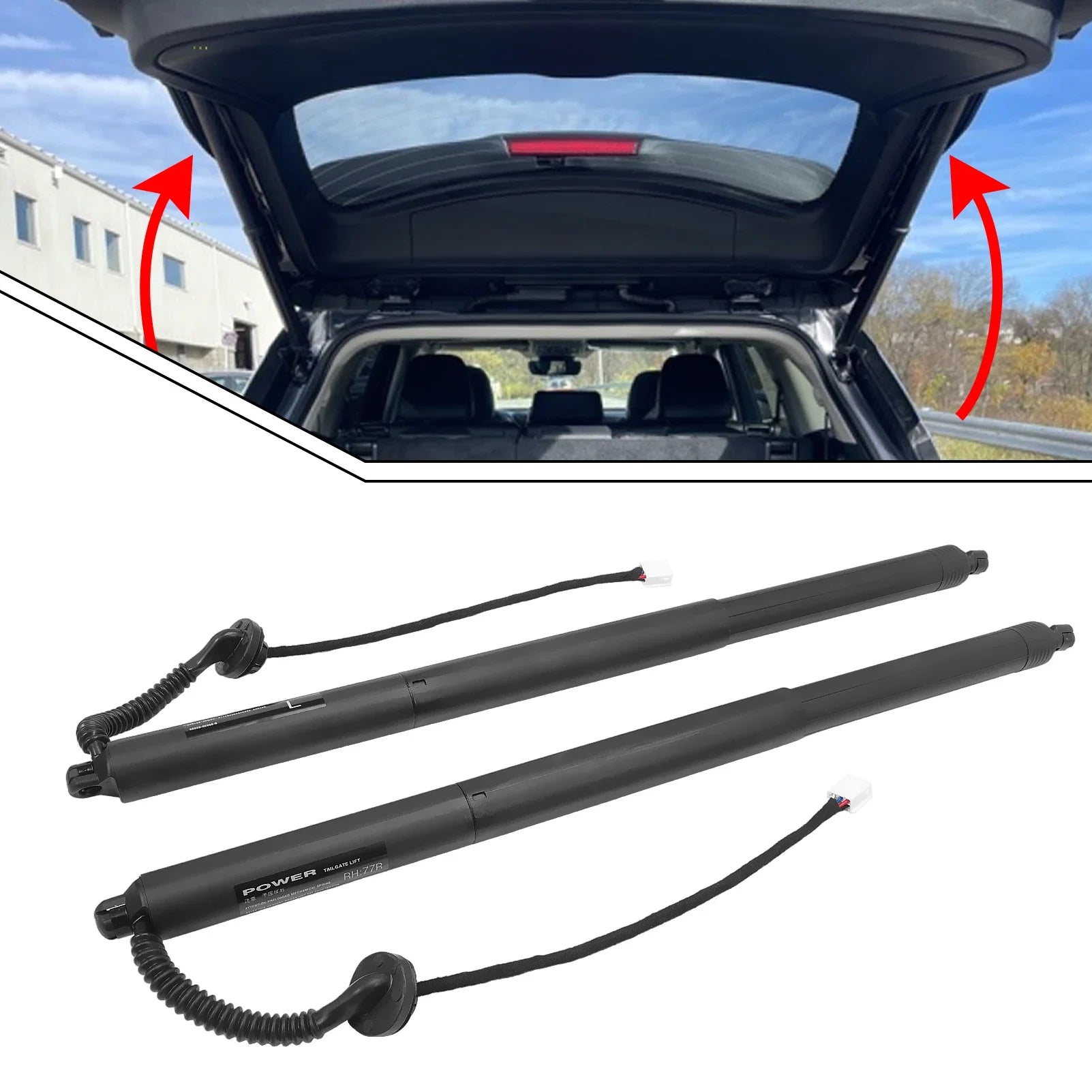 Tailgate Support Rod Power Hatch Lift Support 689100E070 for Toyota Highlander 2021-2023 6 | AUTOKITSHOP
