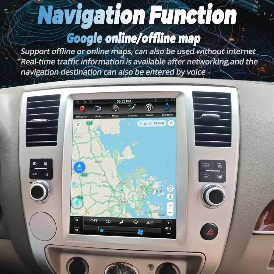 12.1“ Android15 Multimedia Video Player For Infiniti QX56 2008-2011 Stereo GPS Navigation  | AUTOKITSHOP