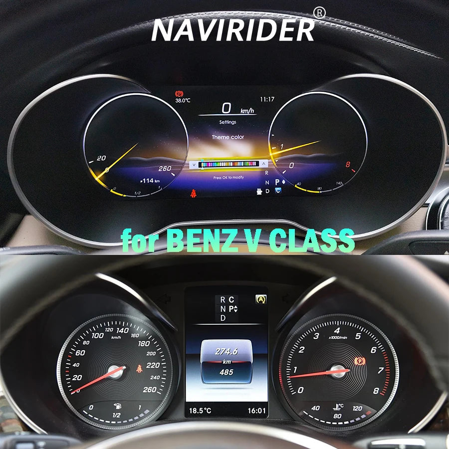 LED Interior Light Kit for Mercedes VClass V250 W447 - Canbus Error-Free Interior Bulbs