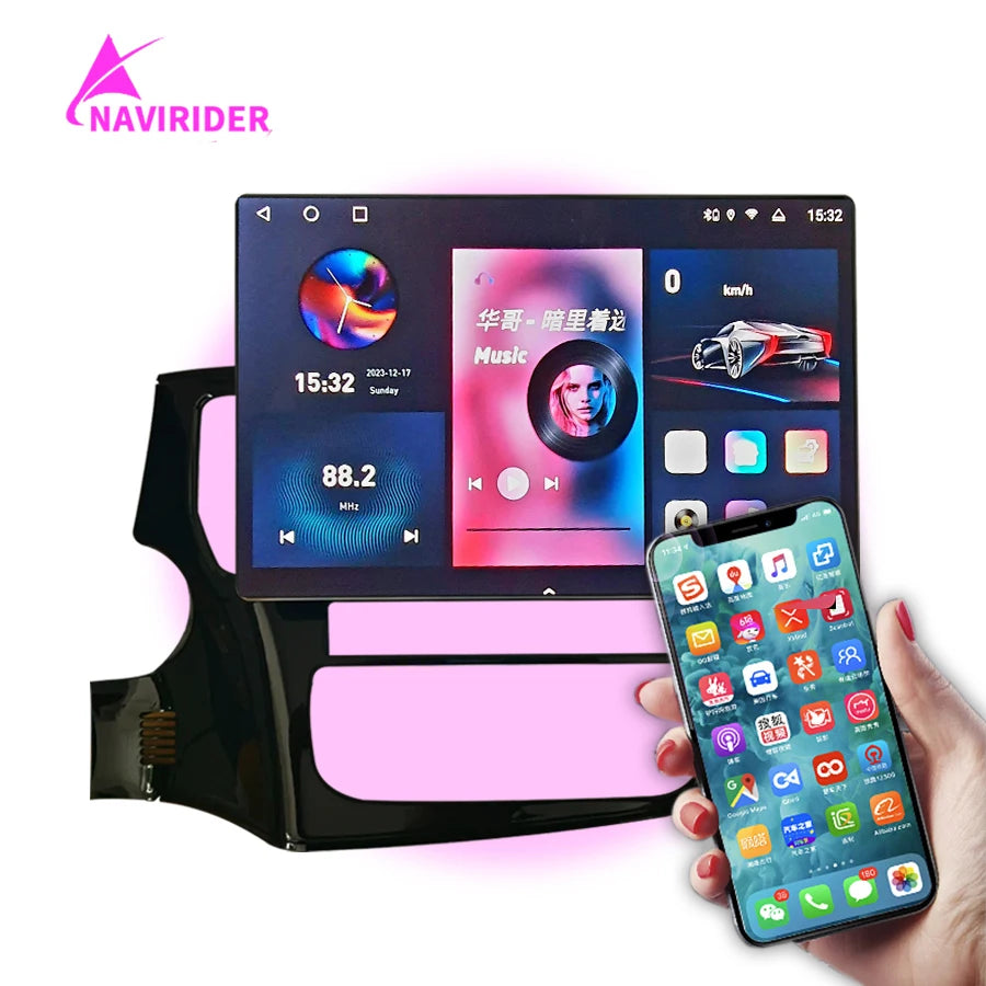 NaviRider Android 13 Car Radio for Mitsubishi Outlander 3 GF0W GG0W 2012 - 2018 Multimidia | AUTOKITSHOP
