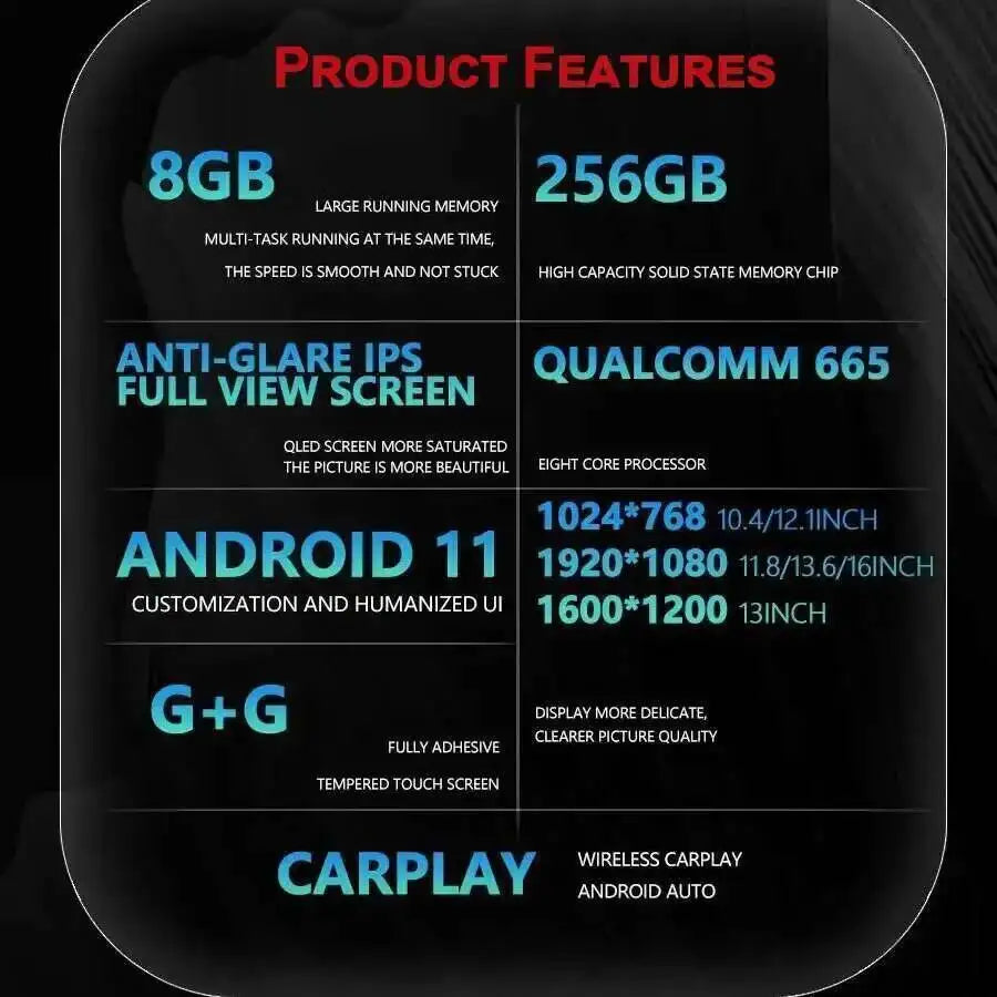 13.8inch Android 15 Car GPS Navigation Vertical Screen Stereo For Ford Fusion Mondeo 2012-