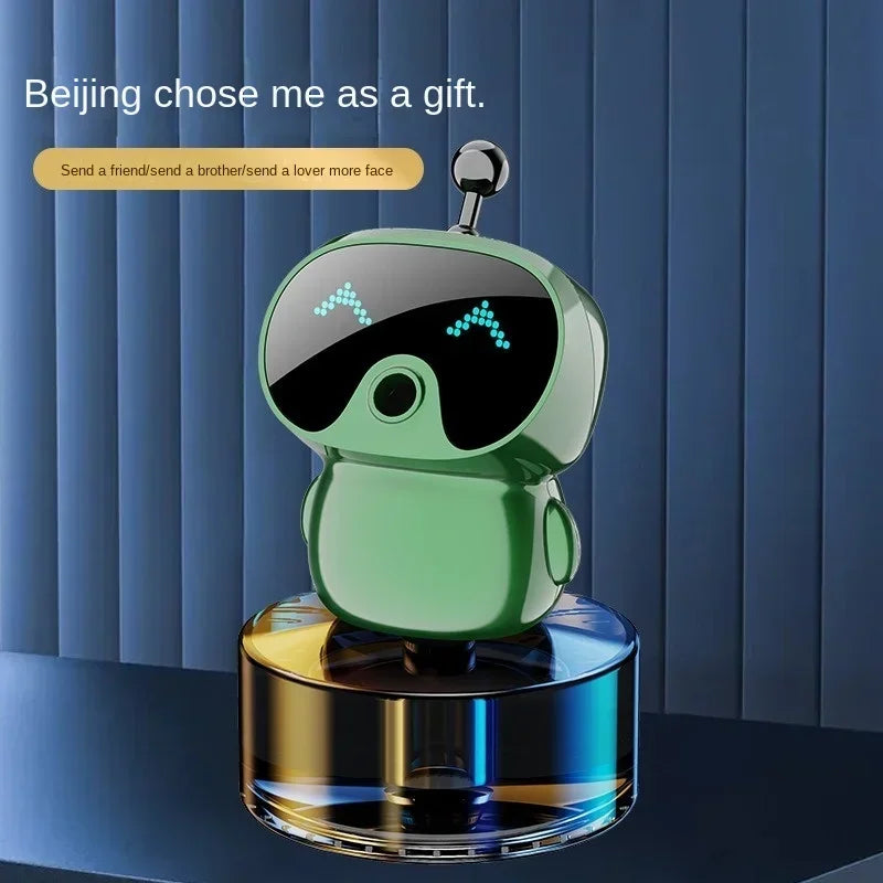 Car Fragrance Robot Intelligent Aromatherapy Machine Car Perfume Seat High-end Air Purification  - Automotive LED Light