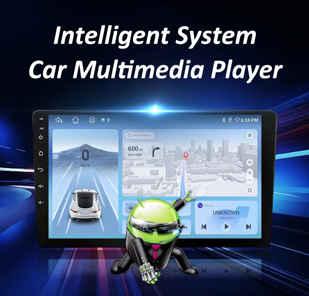 Wireless Carplay 9 inch for Seat lbiza 2016 - 2017 Android 14 Car Audio Multimedia Player