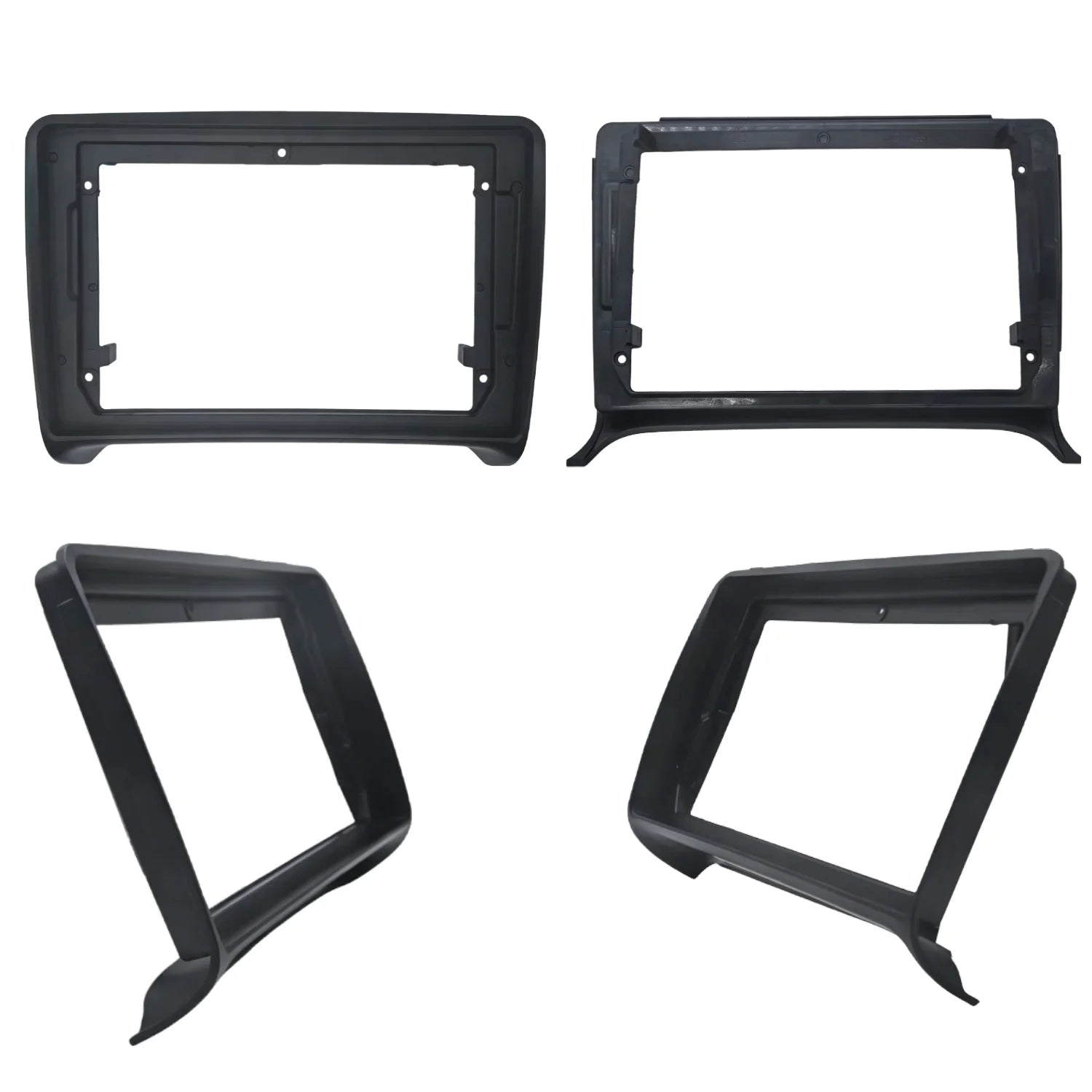 9 Inch Car Radio Dashboard Frame Panel For Audi TT A3 A4 2-DIN Stereo Kit Mounting Bracket