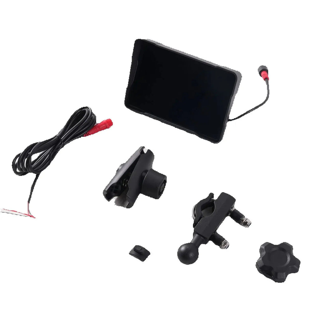 5 Inch Motorcycle Navigator Dual Bluetooth GPS CarPlay Waterproof Touch Screen FOR Car Acc