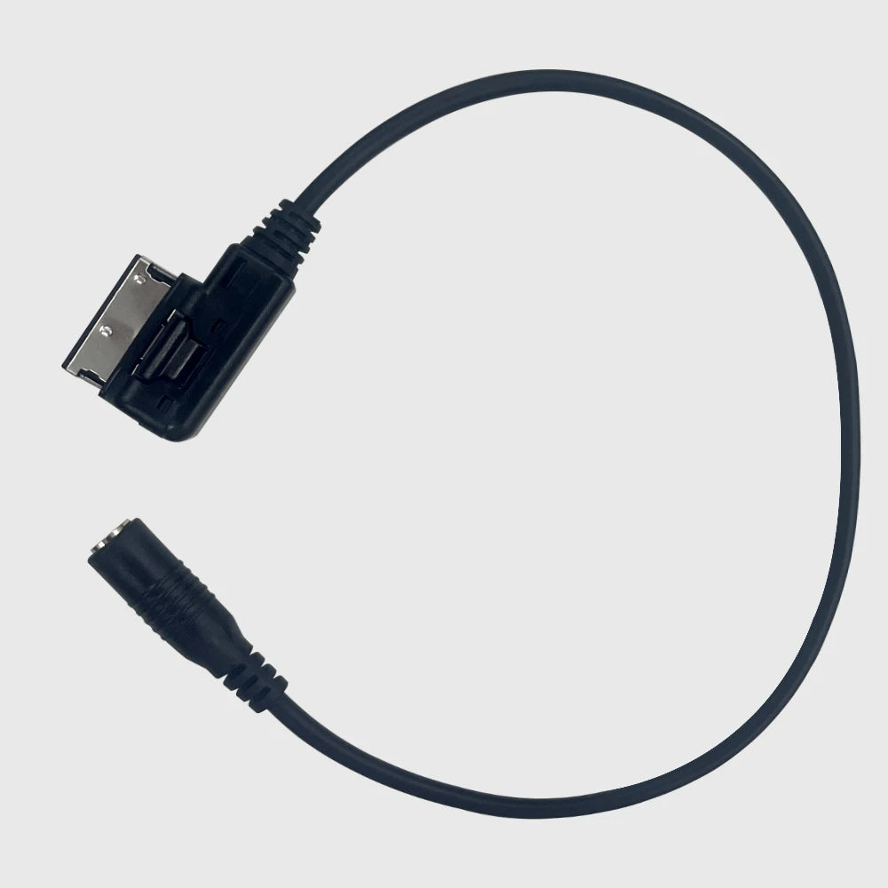 Media to Stereo 3.5mm Audio Auxiliary Adapter Cable in AMI MDI for AUDI A1 A3 A4 A5 A6 A7