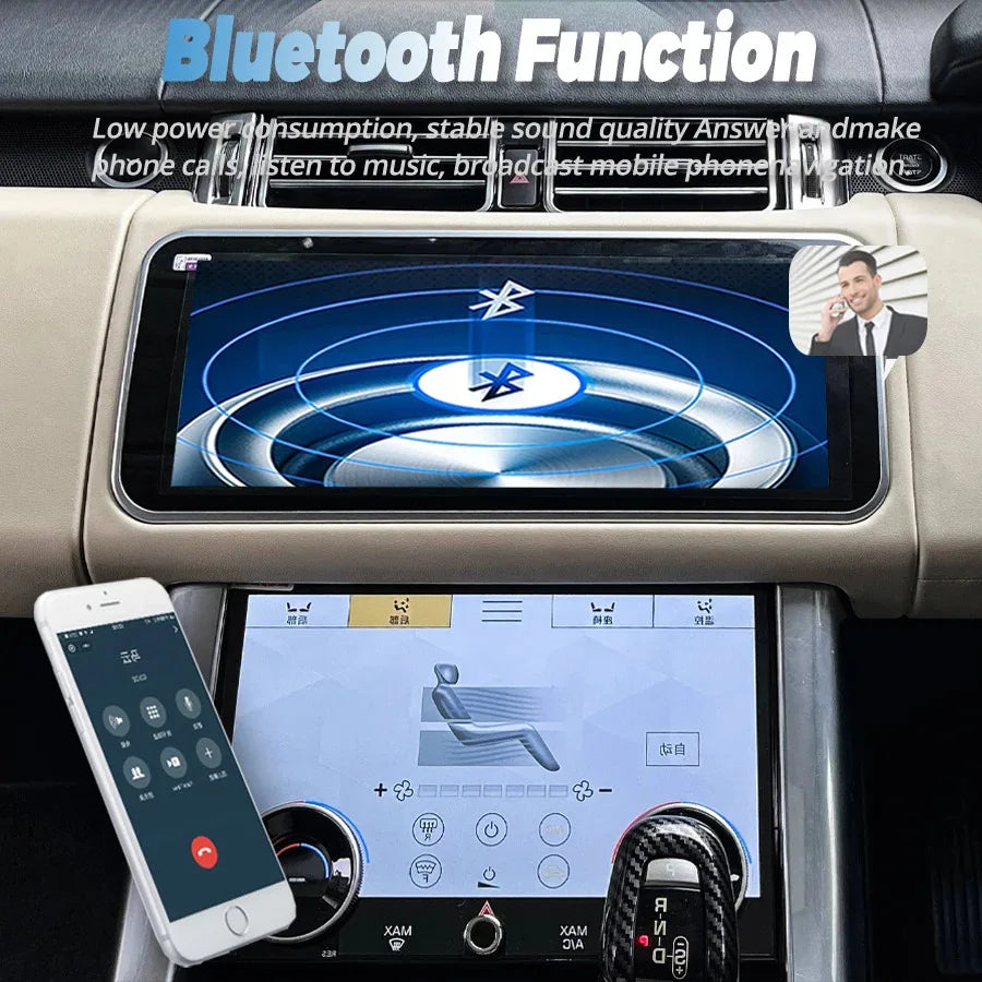 12.3" Curved screen For Land Rover Sport L494 Vogue L405 2013-2017 Android15 Multimedia Pl | AUTOKITSHOP