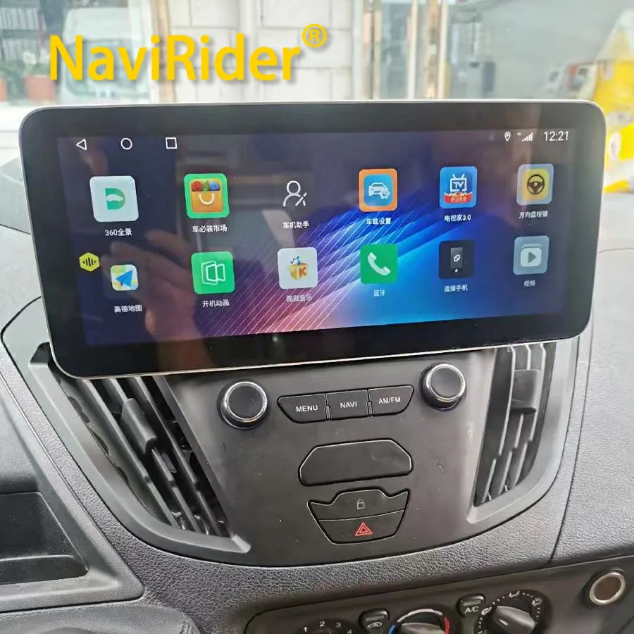Stereo Multimedia Video Player For Ford Transit Custom 2013-2018 12.3'' Qled Screen Car To | AUTOKITSHOP