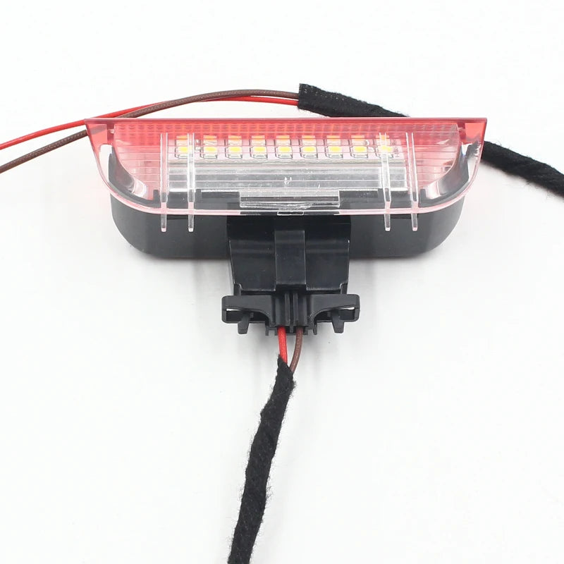 Rockeybright LED Door Warning Light Wire Harness Extension Cable for VW Golf Jetta Tiguan