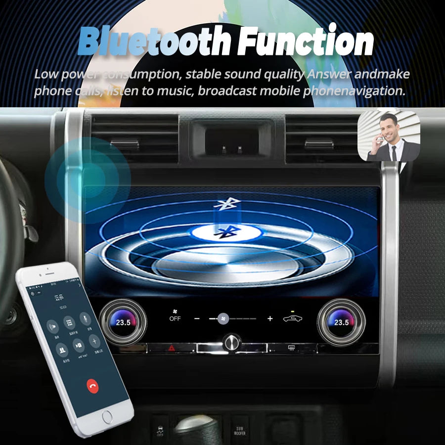 For Toyota FJ Cruiser J15 2007-2020 Android Car Radio Multimedia Player Carplay Air Condit | AUTOKITSHOP