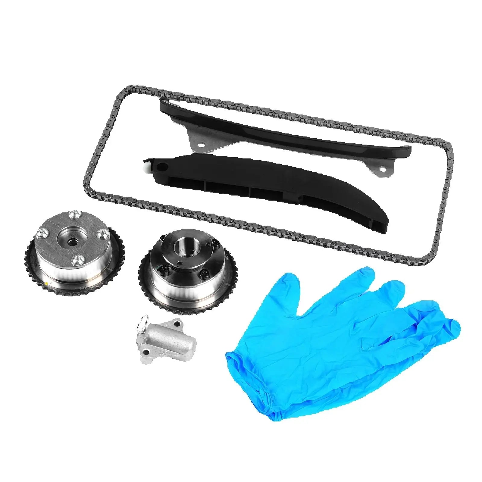 Timing Chain Camshaft Adjuster Kit FOR Hyundai Sonata 2016-2019 2.0 G4NG 243702E650 243502
