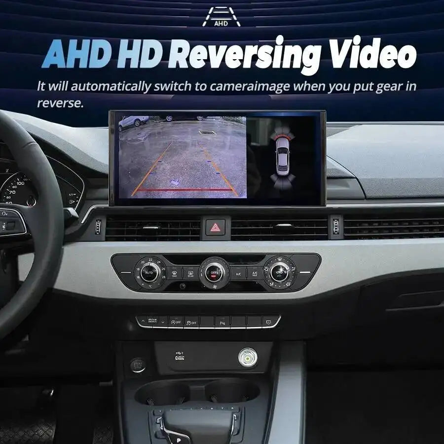 10.25/12.3" Car Radio For AUDI A5 A4 A4L 2017 - 2020 Android GPS Navigation Multimedia Vid