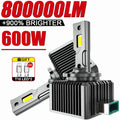 D1S LED Headlights HID D3S D2S D4S D8S D1R D3R High Quality Double copper Tube LED 800000L