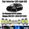15-Piece LED Interior Light Kit for Hyundai i40 VF Saloon Wagon CW 2011-2016 - Canbus Dome Map Door Trunk Bulbs | AUT...