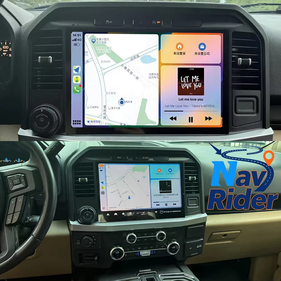 13.3" For Ford Raptor F150 F250 F350 F450 F650 2015-2024 Multimedia Player Android Auto Ca | AUTOKITSHOP