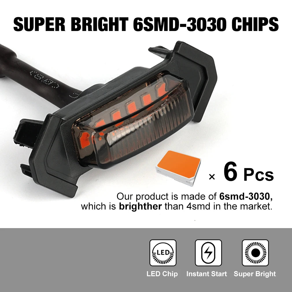 Grille Light LED Grill Mount Assemblies For Car 2016-2020 Toyota Tacoma w/TRD Pro Grill ON