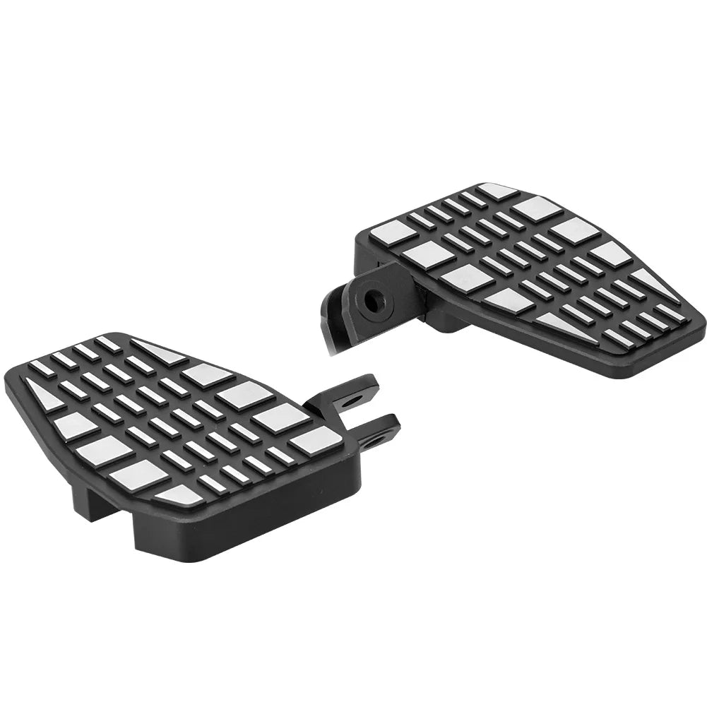 Motorcycle CNC Aluminum Front Footrests Foot Pegs Wide Pedals For Honda Rebel 11 for Honda 2021-2023 - Automotive LED Li