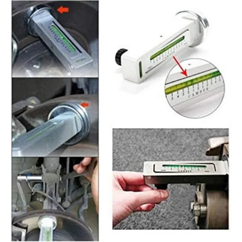 Automobile Four-wheel Positioning Magnetic Level Truck Wheel Alignment Tools Camber Castor Strut - Automotive LED Light