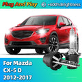 6000K Xenon 35W HID Lamps D4S Car Headlight 10000LM Bright Replacement Bulbs For Mazda CX-