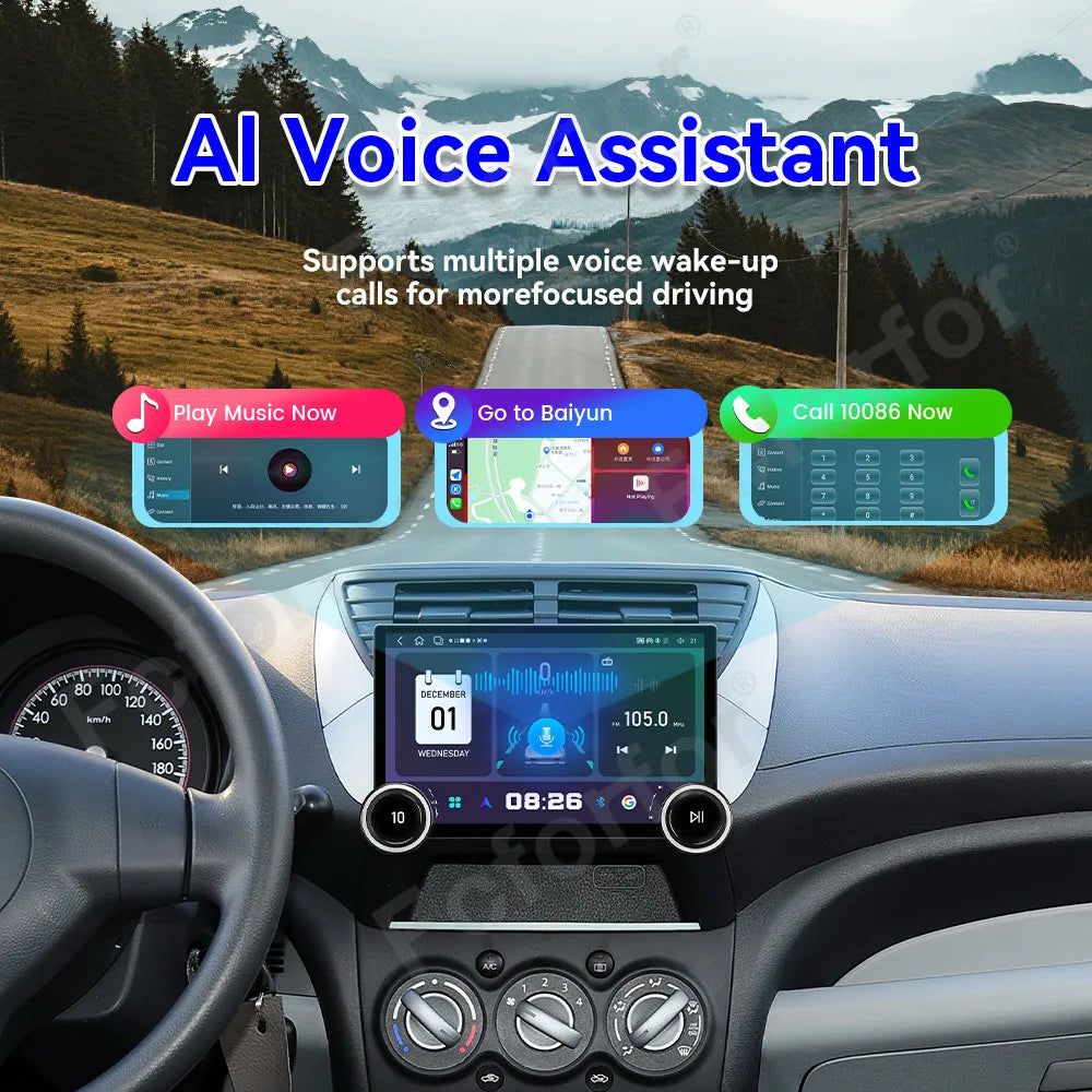 Premium Elite 11.5 Inch Android 15 Full HD Touch Car Stereo Wireless CarPlay GPS Multimedi