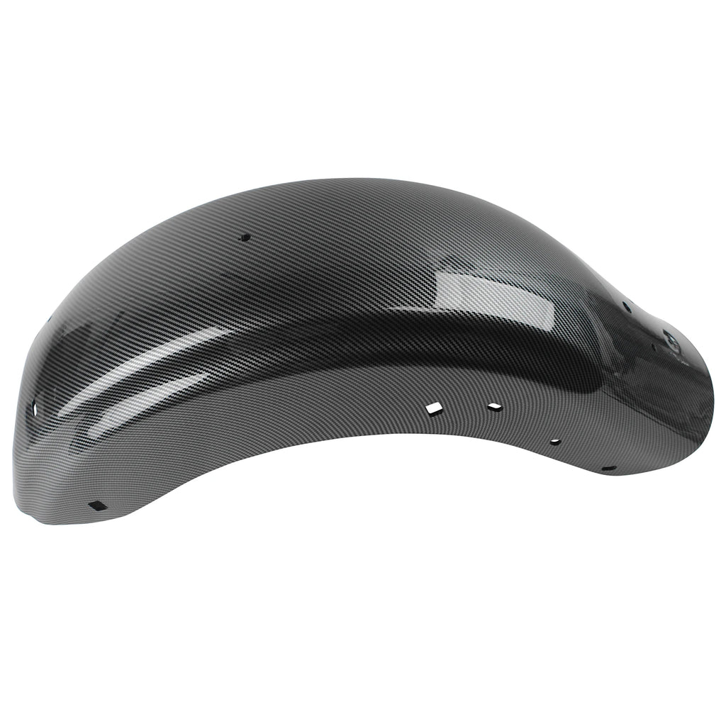 Rear Fender Carbon Fiber Motorcycle Mudguard For Harley CVO Touring Electra Street Road Glide 20 - Automotive LED Light