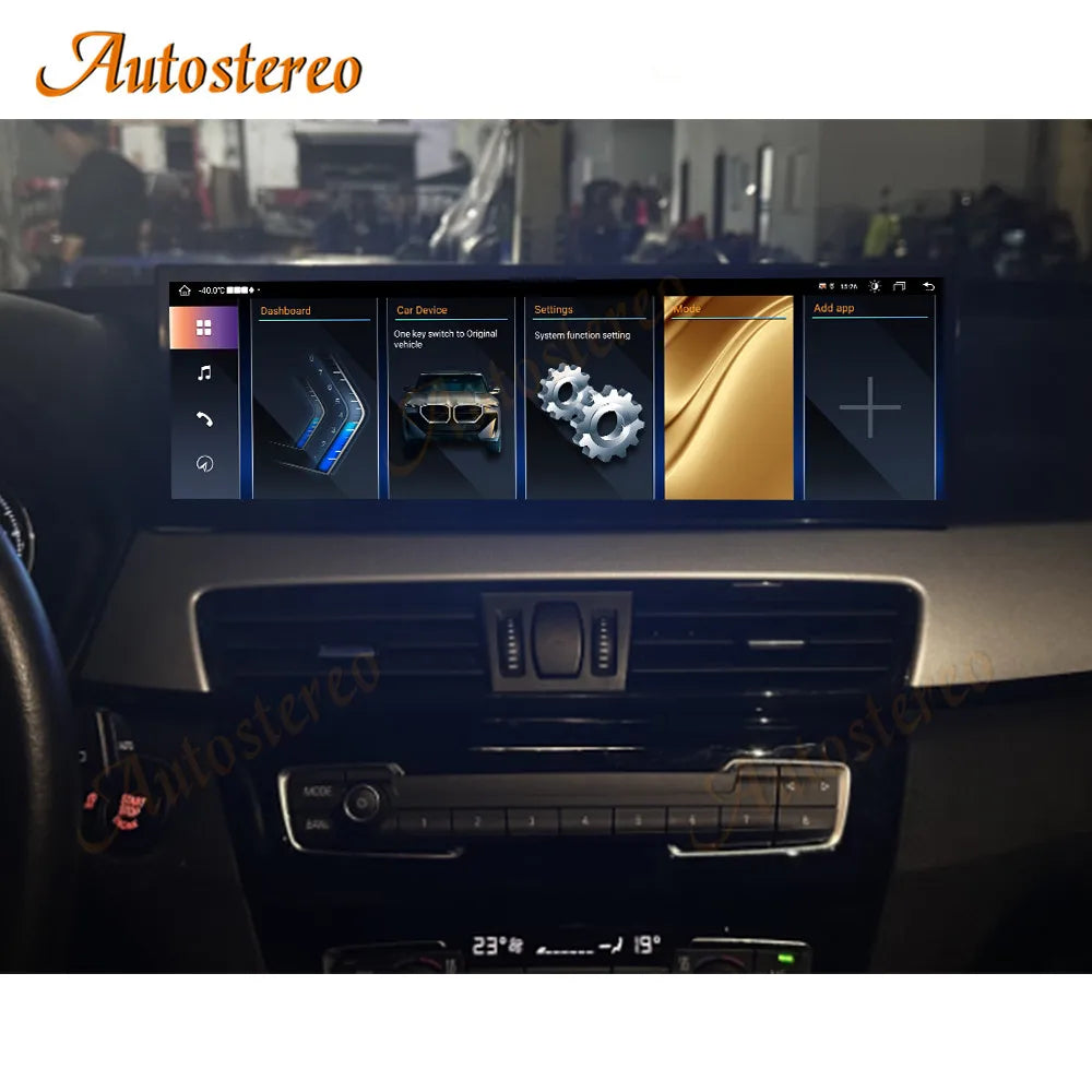 ID8 14.9 Inch Android 14 Carplay For BMW X1 F48 X2 F49 2016-2021 Car Multimedia Player GPS