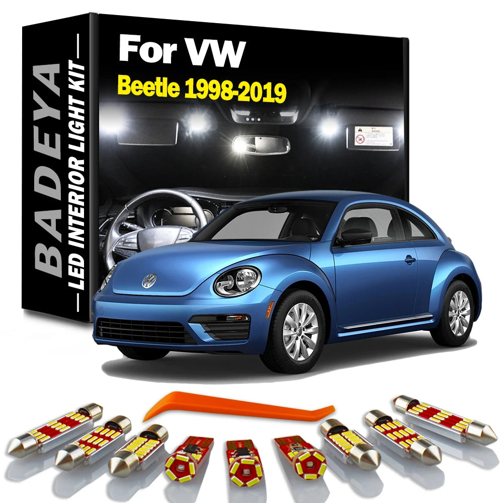 LED Interior Light Kit for Volkswagen 1998-2015 - Canbus Error-Free Interior Bulbs