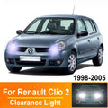 2-Piece LED Interior Light Kit for Renault Clio 2 II MK2 - Canbus Error-Free Bulbs | AUTOKITSHOP