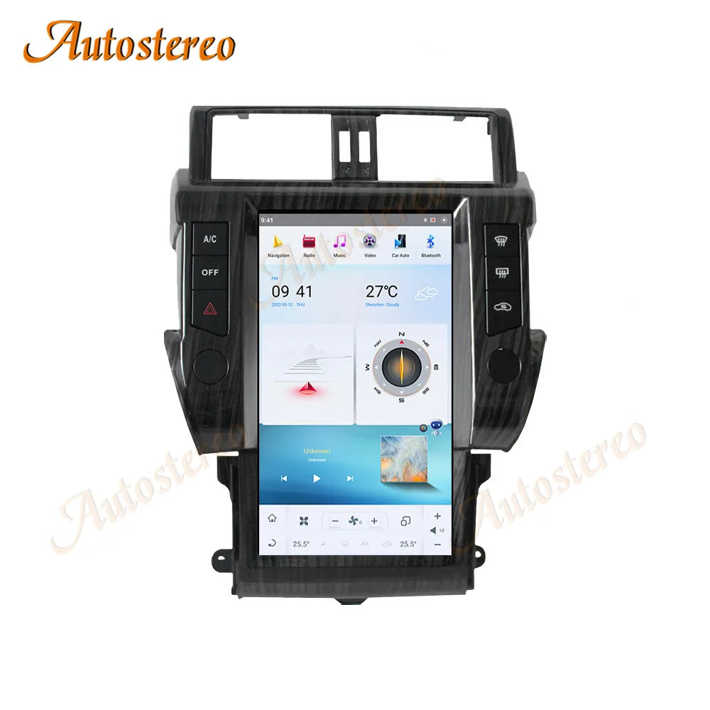 4G SIM Carplay Android 13 Car Multimedia Player GPS Navigation For TOYOTA LAND CRUISER Pra