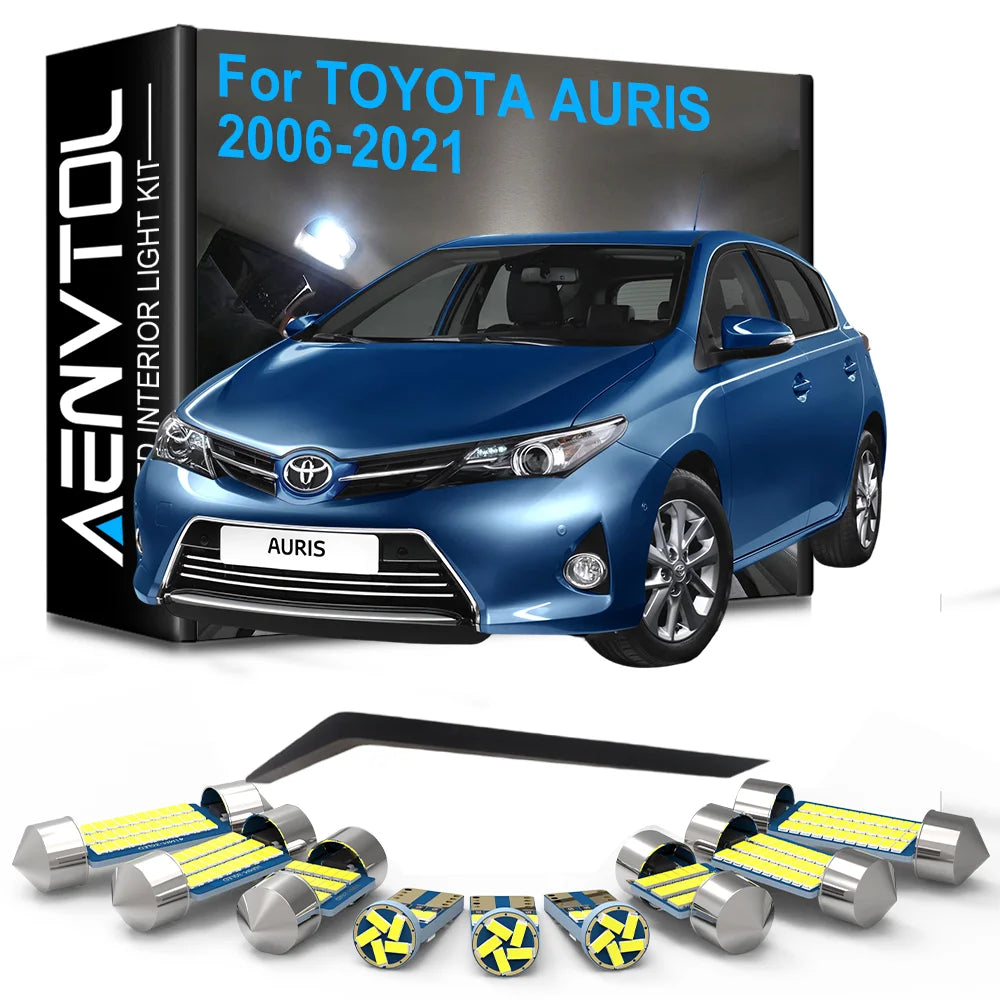 LED Interior Light Kit for Toyota 2006-2015 - Canbus Error-Free Interior Bulbs