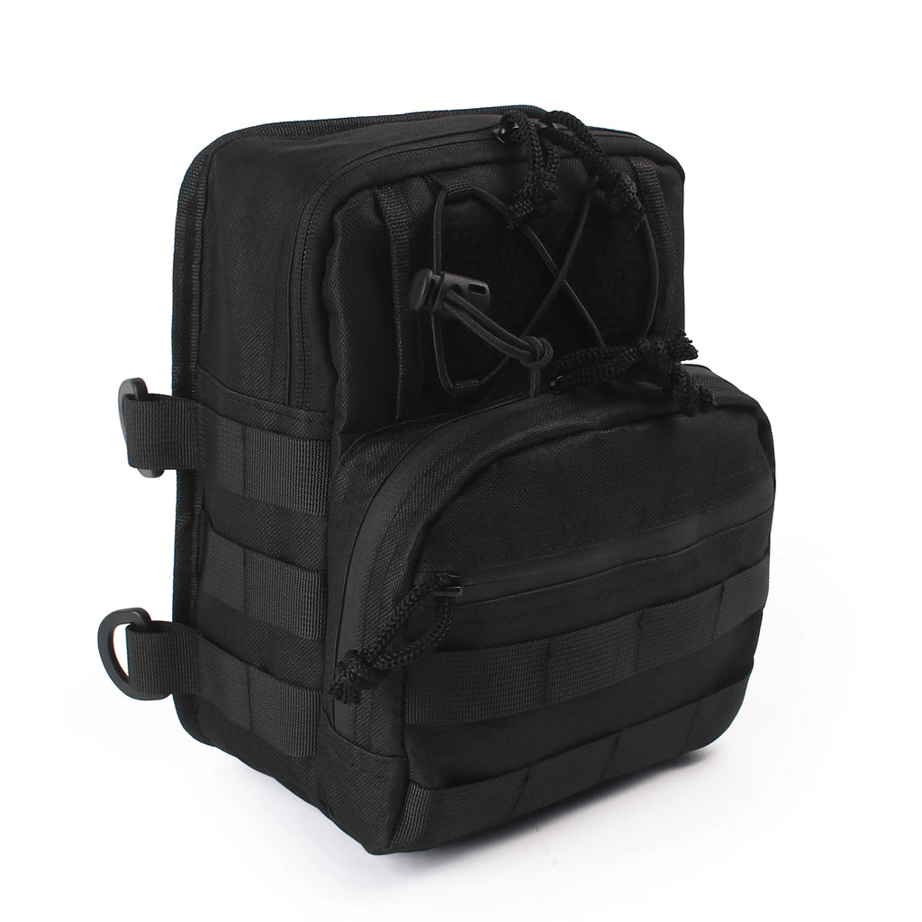 Universal Motorcycle Club Style Utility Molle Traveller Bar Handle T-Bar Bag Handle for Harley D - Automotive LED Light