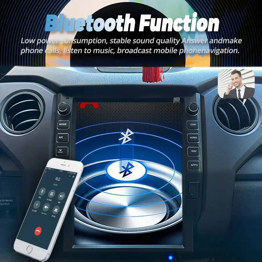 13inch Android Screen Radio 2din GPS Carplay For Toyota Tundra 2014-2021 Car Multimedia Vi | AUTOKITSHOP