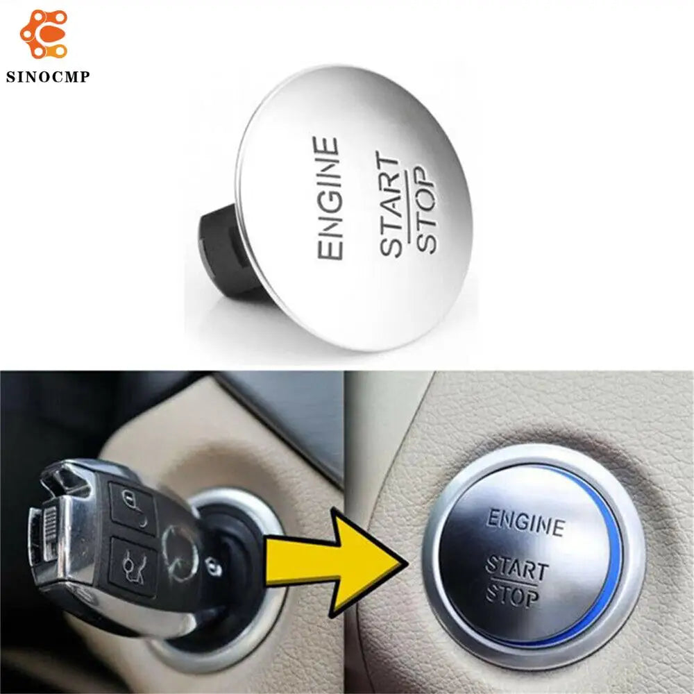 2215450714 Keyless Push Start Stop Button Go Engine Ignition Switch 33161207 For Mercedes