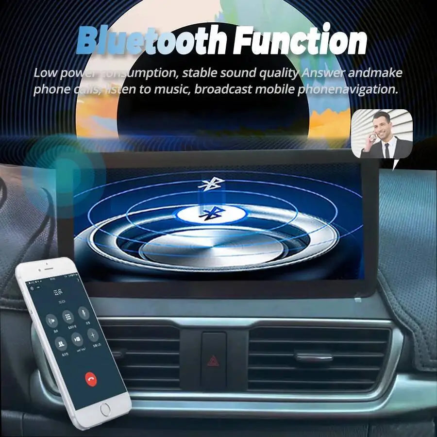 Dual System Android Auto Carplay For Mazda 3 Axela 2015-2019 GPS Car Radio Multimedia Srer