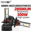 300W H7 Canbus LED Headlight Bulbs 28000LM H1 H4 H11 9005 HB3 9006 HB4 Front Lamps 12V 600