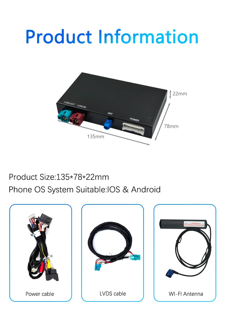 Wireless CarPlay Android AUTO for BMW NBT CIC System 1 2 3 4 5 6 7 Series X1 X3 X4 X5 X6 M