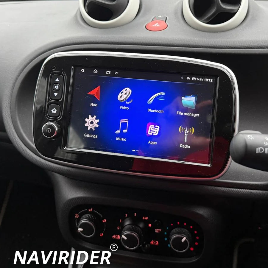For Mercedes Benz Smart 453 Fortwo 2014-2020 Car Radio Stereo Android15 Multimedia Video P | AUTOKITSHOP