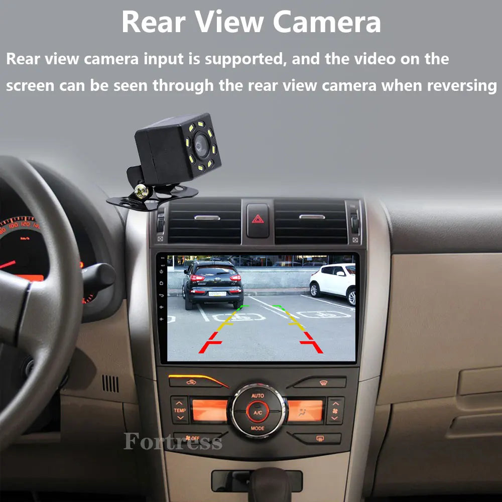 Android 16 Carplay Car Radio For Toyota Corolla E140 150 2006 2007 2008 - 2013 Multimedia