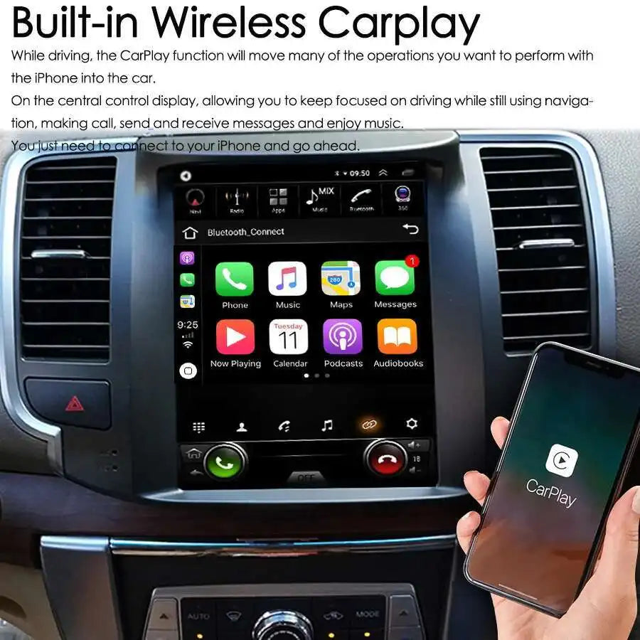 Android 15 Car Radio For Nissan Teana J32 2008 - 2013 Multimedia Video Player Navigation G | AUTOKITSHOP