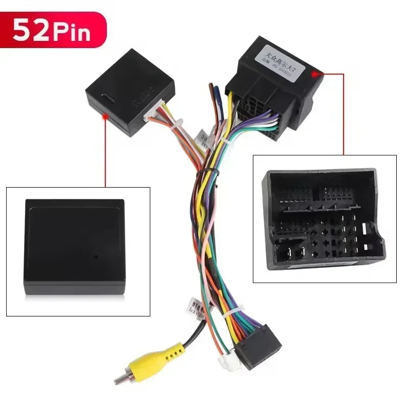 Android Radio Cable for Volkswagen Golf 5 6 Polo Passat Tiguan Jetta Touran Skoda Steering | AUTOKITSHOP