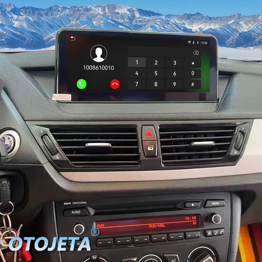 10.25" Linux Wireless CarPlay Android Auto For BMW X1 E84 2009-2015 CIC NBT Car Radio Mult